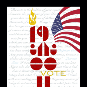 Birth of the Vote, 1920/2020. Limited edition archival print. &copy;Julia Mulligan