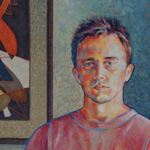 "Detail, Portrait of Brian, Age 23"  Julia Mulligan