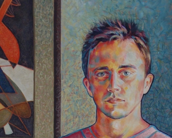 "Detail, Portrait of Brian, Age 23"  Julia Mulligan