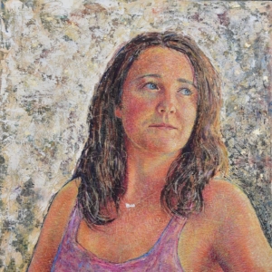 Portrait of Ryan, Oil on Canvas, 18" x 24"