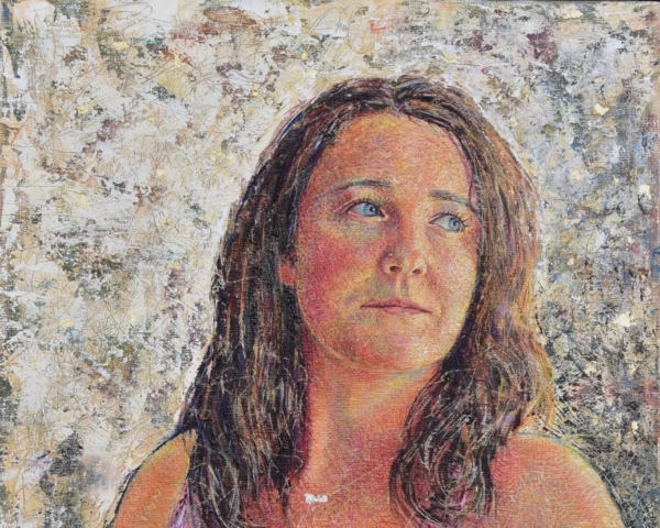 Portrait of Ryan, Oil on Canvas, 18" x 24"