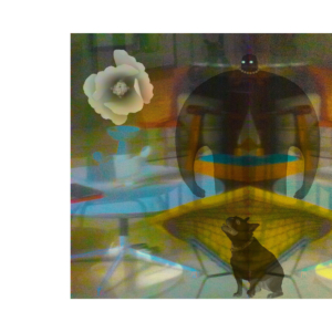 "In The Living Room" Photo montage. &copy;Julia Mulligan