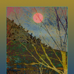 "Intersection. Moonrise." Limited edition archival print. &copy;Julia Mulligan