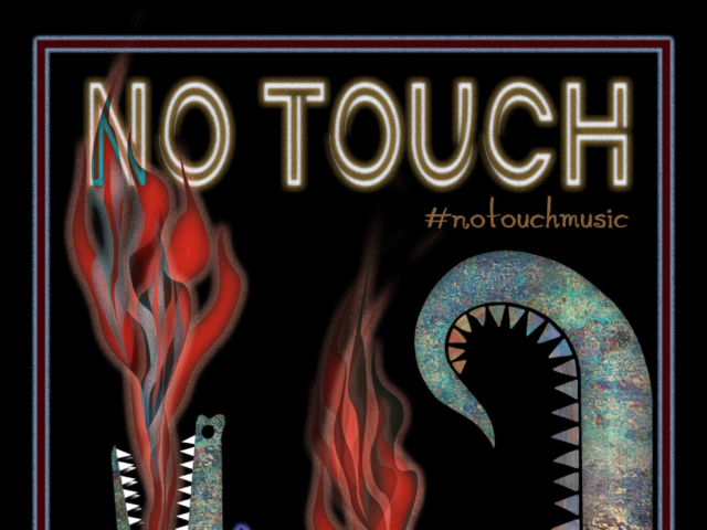 No Touch Poster Illustration ©Julia Mulligan