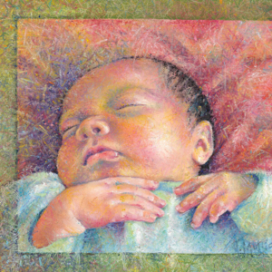 "Portrait of Jayden Wedding". Pastel over Oil on Board. &copy; Julia Mulligan. 10.5" x 12"