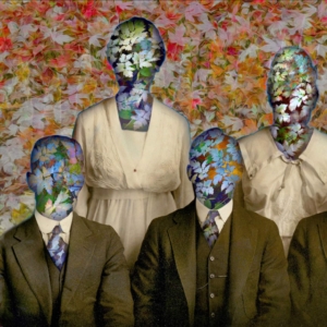 "Siblings", Photographic Montage, &copy;Julia Mulligan