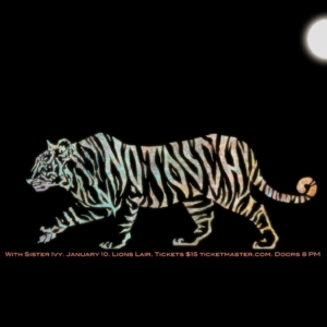 No Touch Gig Poster, &copy;Julia Mulligan