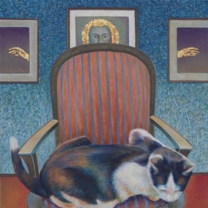 "The Embrace". Oil on canvas board. 9 x 12 Julia Mulligan