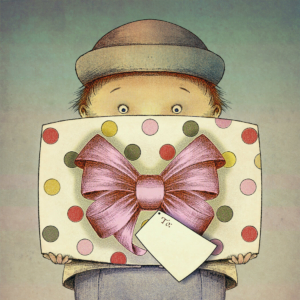 2023 Holiday Greeting Card, back.  &copy;Julia Mulligan