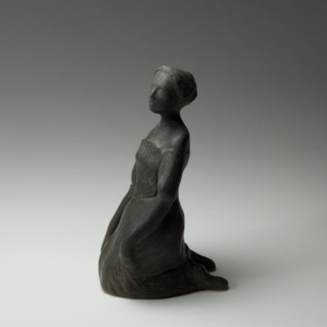 Farm Girl, porcelain, 4.5 x 3 x 2 inches