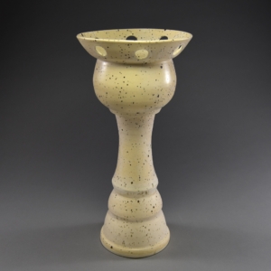 "Chalice" Ceramic, Glaze. 7.5 x 15 inches &copy;Julia Mulligan