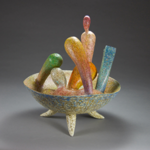 "Family Dance", Ceramic. 14" x 12.5" x 14"