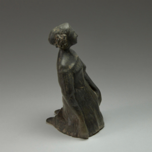 Farm Girl, porcelain, 4.5 x 3 x 2 inches