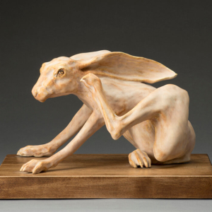 "Jack". 14" x 11.5" x 9.5" Porcelain. &copy;Julia Mulligan 2012