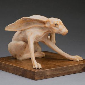 "Jack". 14" x 11.5" x 9.5" Porcelain. &copy;Julia Mulligan