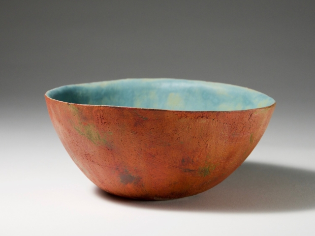 Mars Bowl. Ceramic, hand built.