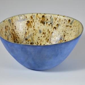Blue #1. Ceramic, hand built.