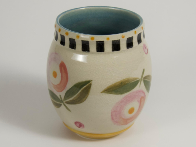 Small Flower Vase, Thrown Porcelain