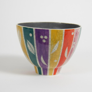 Small Bird Bowl, Porcelain. Wheel Thrown.