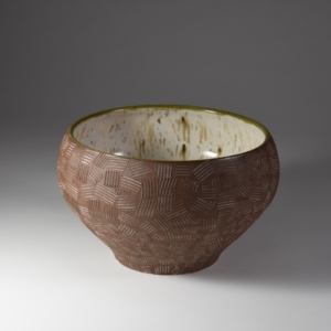 Medium Bowl. Ceramic, Glaze, Engobe.
